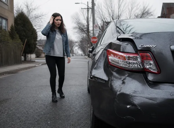 Oštećen parkiran automobil bez vidljivog krivca u blizini